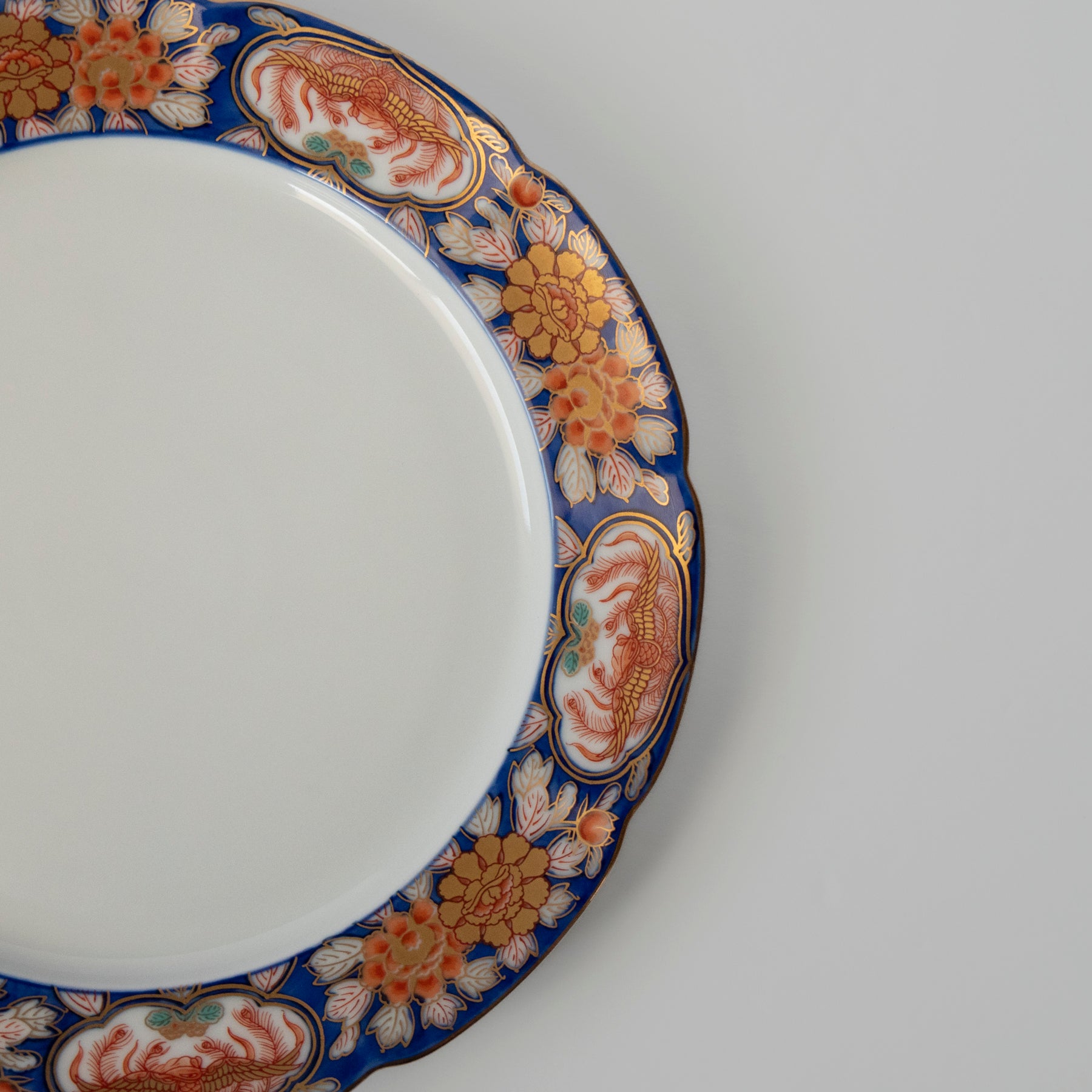 Japanese Cake Plate（献上手古伊万里） (Kenjo-de Ko-Imari