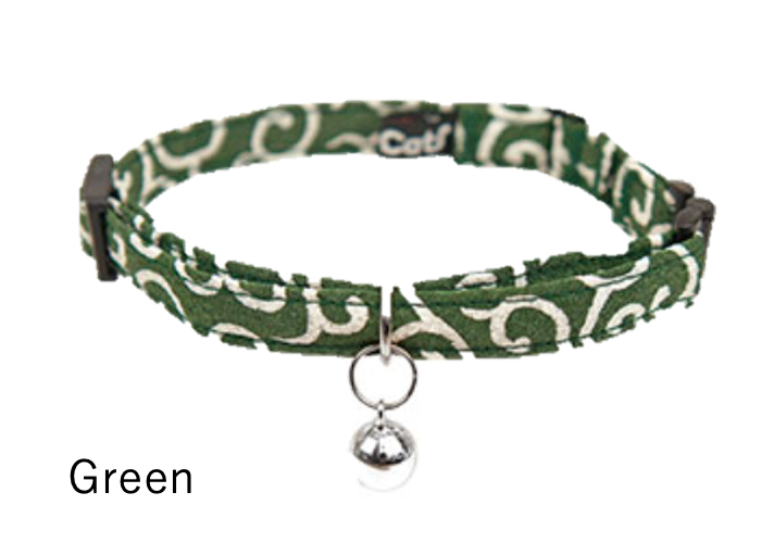 iCat Casual Collar, Japanese-style arabesque pattern