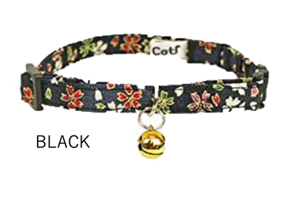 iCat Casual Collar with Japanese Pattern – Weeping Cherry Blossom Design
