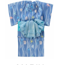 Glamorous Large-Floral-Patterned Obi-Style Yukata - iDog