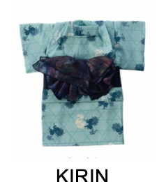Glamorous Large-Floral-Patterned Obi-Style Yukata - iDog