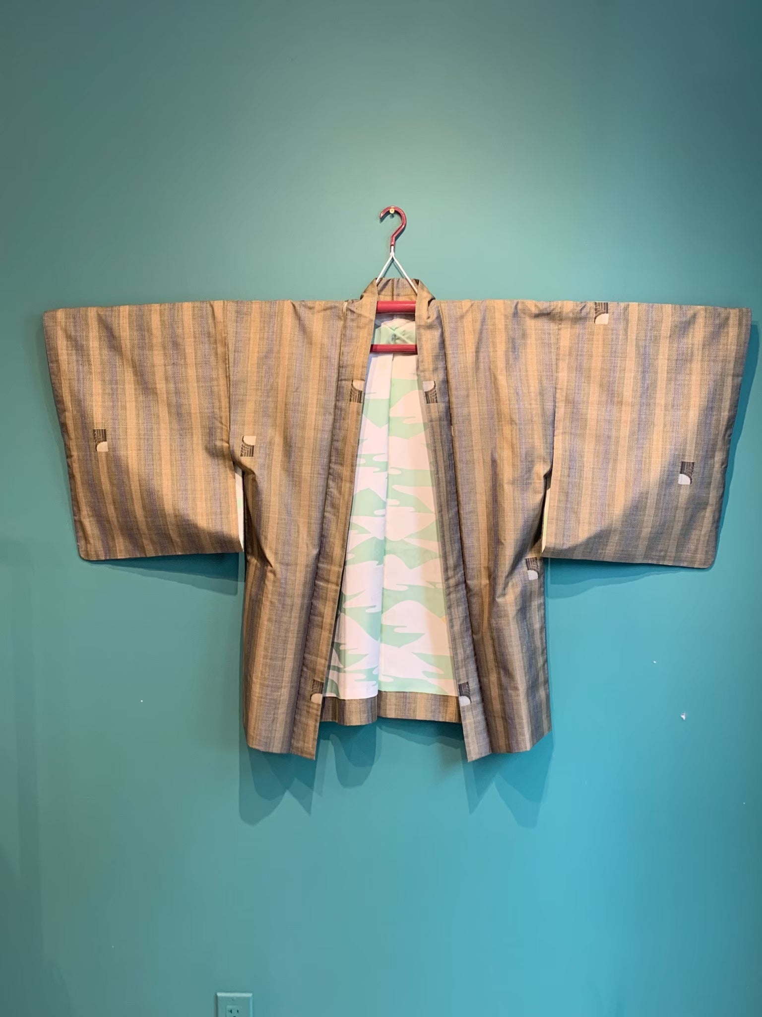 L/Cu JQ strings haori コート　シロ L/Cu JQ strings haori コート シロ