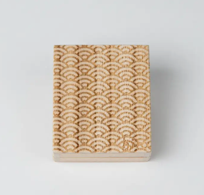 Three Tier Sewing Kit  (Plain Paulownia)