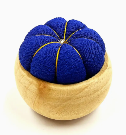 Simple Wood Bowl Base Pincushion